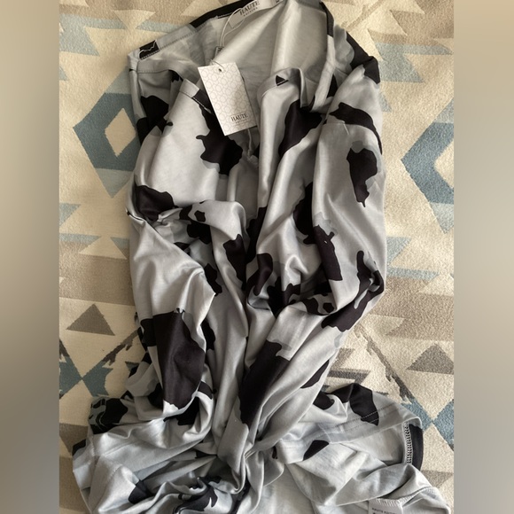 NWT Haute Edition Women’s Cotton blend Elegant Animal Print Long Sleeve Top.XXXL - Picture 7 of 9